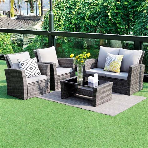 Introduction outdoor patio furniture set with solid construction is durable enough to bear load. Amazon Patio Furniture We're Buying This Month! | Family ...