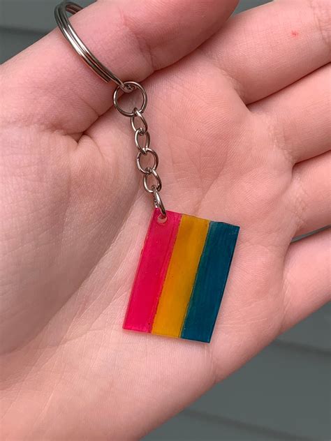 Lgbtq Pride Key Chains Etsy
