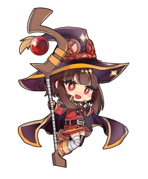 Chibi Megumin I Commissioned Some Months Ago In 2020 Chibi Anime