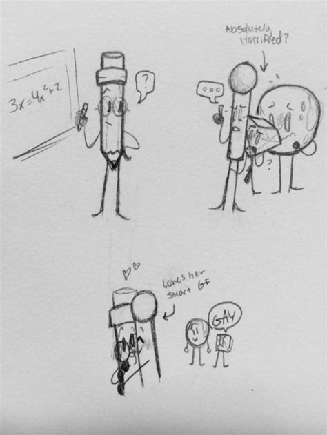 Since pen did not qualify for bfdia and pencil got eliminated first in bfb, their relationship did not expand. bfdi ice cube | Tumblr
