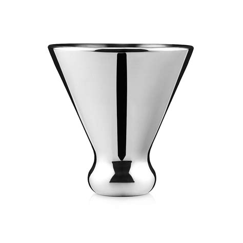 Stainless Steel Martini Glass Chilled Cocktail Glasses Uncommongoods