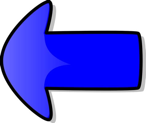Flecha Izquierda Azul Gráficos Vectoriales Gratis En Pixabay Pixabay
