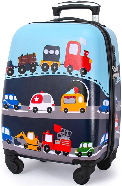 Buy Gurhodvo Kids Luggage Rolling Kids Suitcase With Wheels Hard Shell