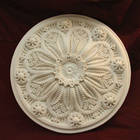 Find ceiling plaster from a vast selection of stencils. Plaster Ceiling Rose 860mm