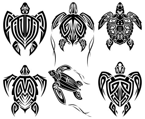 Sea Turtle Tribal Turtle Turtle Sea Tribal Tattoo Etsy