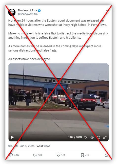 False Flag Conspiracy Theories Inundate Social Media After Iowa Shooting