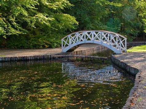 Small Wooden Bridge Over River Stock Image Image 16352147