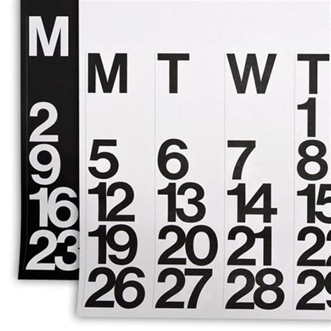 The Classic Massimo Vignellis Stendig Calendar Acquire