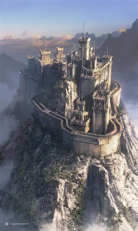 Amazing Image Of A Power Projection Point Fortress Castle On A