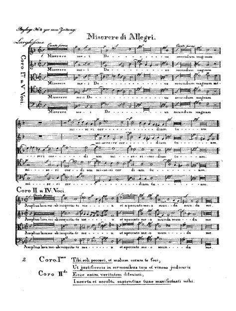 Allegri miserere electro chord sequences automatically extracted by analyzing the allegri_miserere electro.mid midi file. PMLP21402-allegri miserere kanne 1817.pdf (con imágenes)