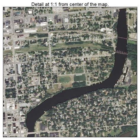Aerial Photography Map Of Ottawa Il Illinois