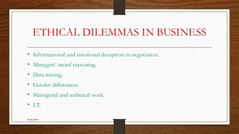 Ethical Dilemma And Leadership