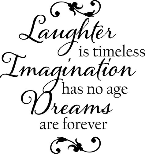 Laughter Imagination Dreams Beautiful Wall Decals