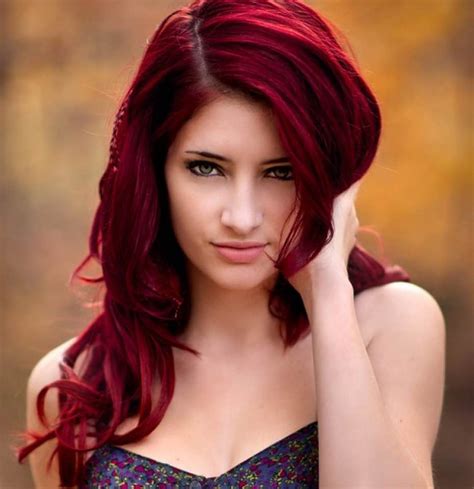 Hannah Dark Red Hair Color Red Hair Color Hair Inspiration