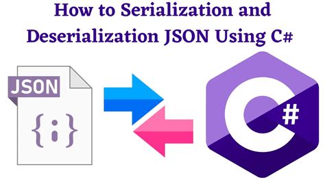 How To Serialization And Deserialization Json Using C Explained Using Maui App Youtube