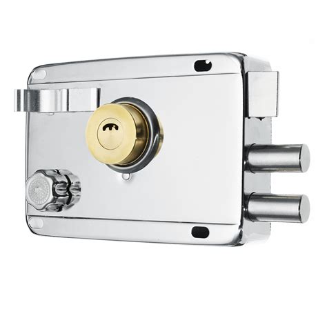 Exterior Iron Door Locks Security Anti Theft Lock Multiple Insurance