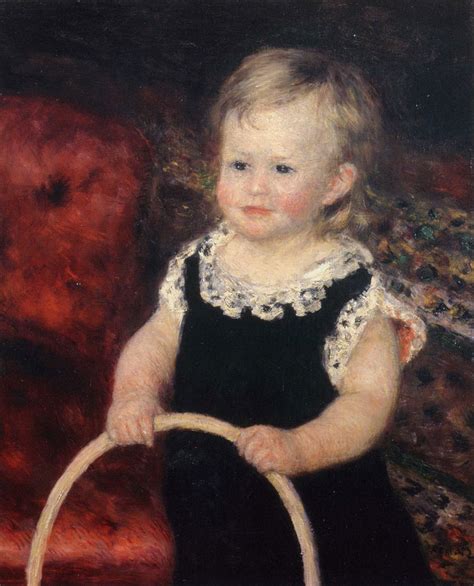 Pierre Auguste Renoir Child With A Hoop