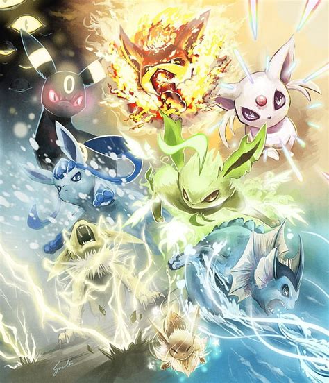 Top More Than Eevee Evolution Wallpaper Latest In Cdgdbentre