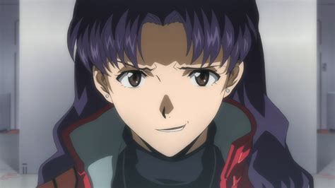 Purple Hair Anime Neon Genesis Evangelion Brown Eyes Anime Girls