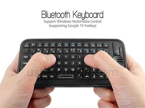 Ipazzport Bluetooth Mini Keyboard With Air Mouse Gadgetsin