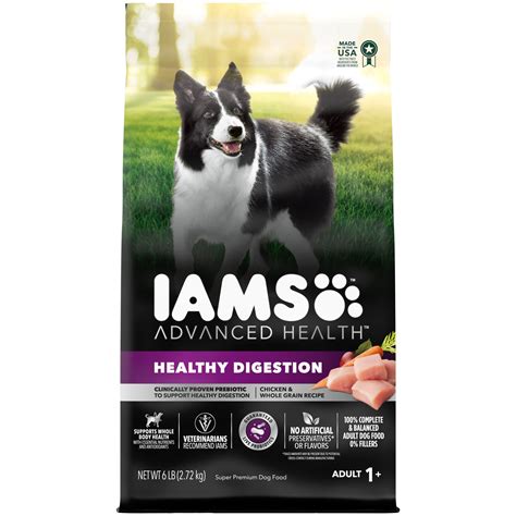Iams Advanced Health Healthy Digestion Chicken And Whole Grain Flavor Dry