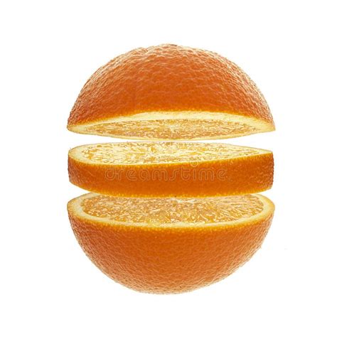 Orange Tranche Fruit Agrumes En Coupe Image Stock Image Du