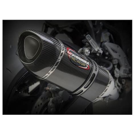 After doing a ton of research of several brands i was interested in, i settled on the yoshimura. Yoshimura Alpha Slip-On Exhaust - RevZilla