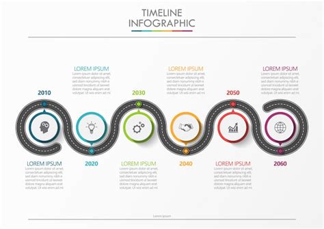 Premium Vector Presentation Business Road Map Infographic Template