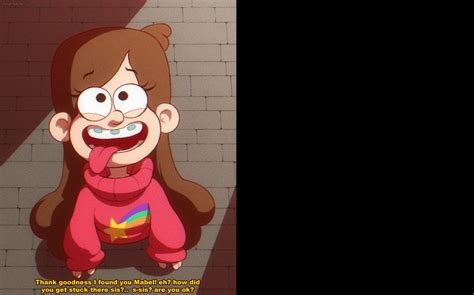 Commission Mabel Pines Stuck In The Wall By Angelauxes On Deviantart