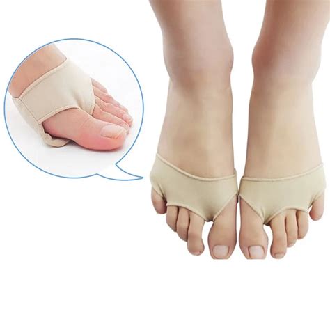 Sml Unisex Women Mens Silicon Ball Toe Foot Gel Pads Cushion Forefoot Metatarsal Mortons