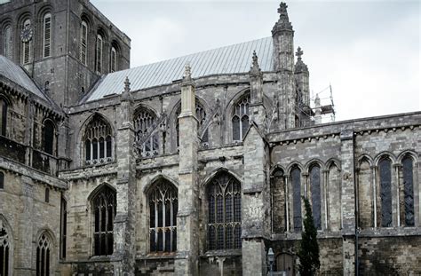 Medieval Winchester Cathedral Exterior