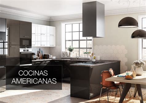 Los mejores diseños de cocinas americanas en nuestro catálogo. Cocinas Brava - Cocinas de diseño | Cocina americana ...