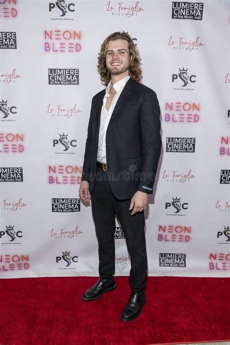 Neon Bleed Los Angeles Premiere Editorial Stock Image Image Of