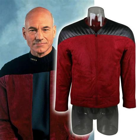 Star Trek The Next Generation Captain Picard Duty Uniform Jacket Tng