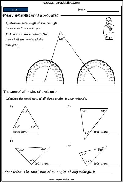 Using A Protractor To Measure Angles In Shapes Studyladder