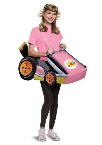 Peach | mario kart 8. Super Mario Kart: Princess Peach Ride In Costume