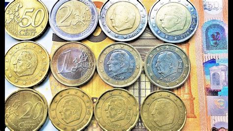 2 Euro 50 20 Cent Belgium 1999 2000 2002 2004 2007 2009 2012 Coin