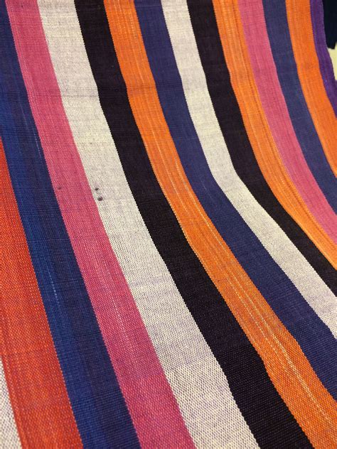 Hand Loom Fabric In Burkina Faso Print Design Art African Pattern