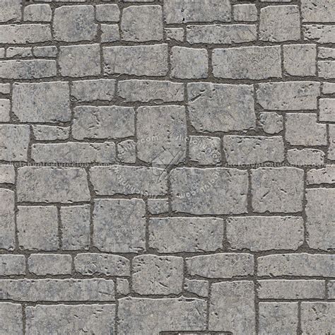 Wall Stone With Regular Blocks Texture Seamless 08353