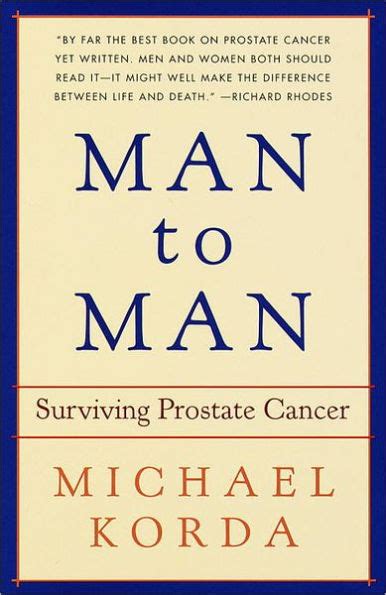 Man To Man Surviving Prostate Cancer By Michael Korda Ebook Barnes Noble