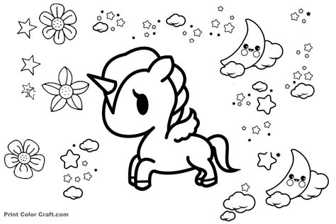 Adorable Unicorn Coloring Pages For Girls And Adults Updated