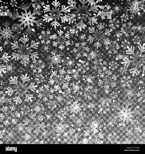 Christmas Snowflakes Seamless Background Stock Vector Image And Art Alamy
