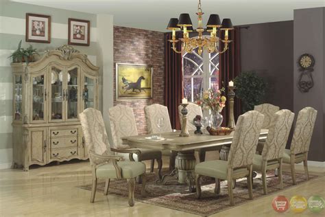 View all dining room furniture. Traditional Antique White Formal Dining Room Furniture Set
