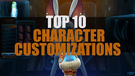 The character customization trope as used in popular culture. Top 10 MMO Character Customization Games | MMO ATK Top 10 ...