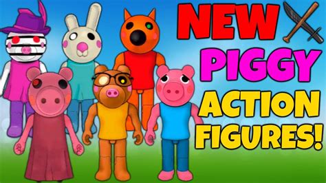 Official Roblox Piggy Action Figures Youtube