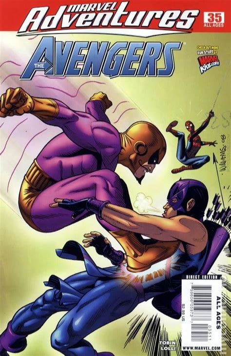Marvel Adventures Avengers 2006 35 Comic Book Covers Comics