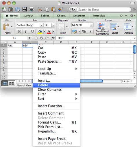 How to drop columns in r? MS Excel 2011 for Mac: Delete a column