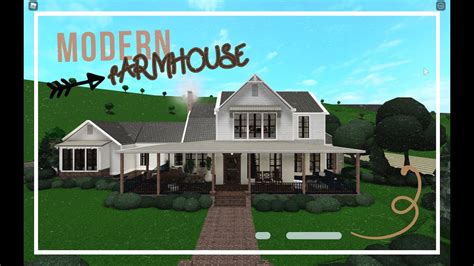 Farmhouse Bloxburg House Ideas Story