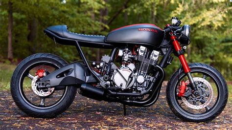 Honda Cb750 Custom Cafe Racer By Industrial Moto 1280×720 Cb750