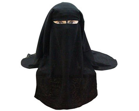 Kleidung And Schmuck Damenmode Nikab Saudi Niqab Nikab 3 Lagig